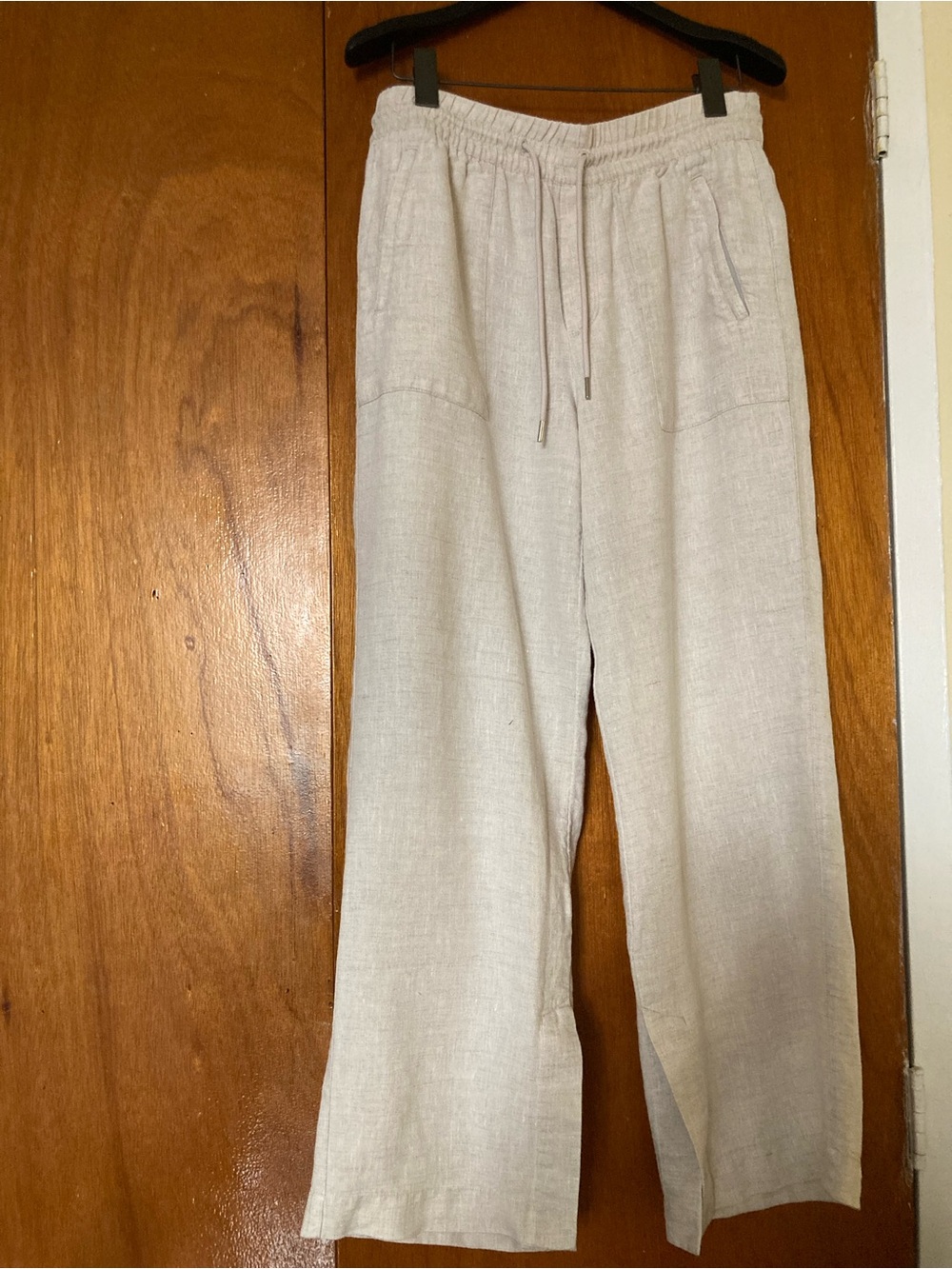 Athleta Retreat Linen High Rise Wide Leg Pant - Picture 6 of 10